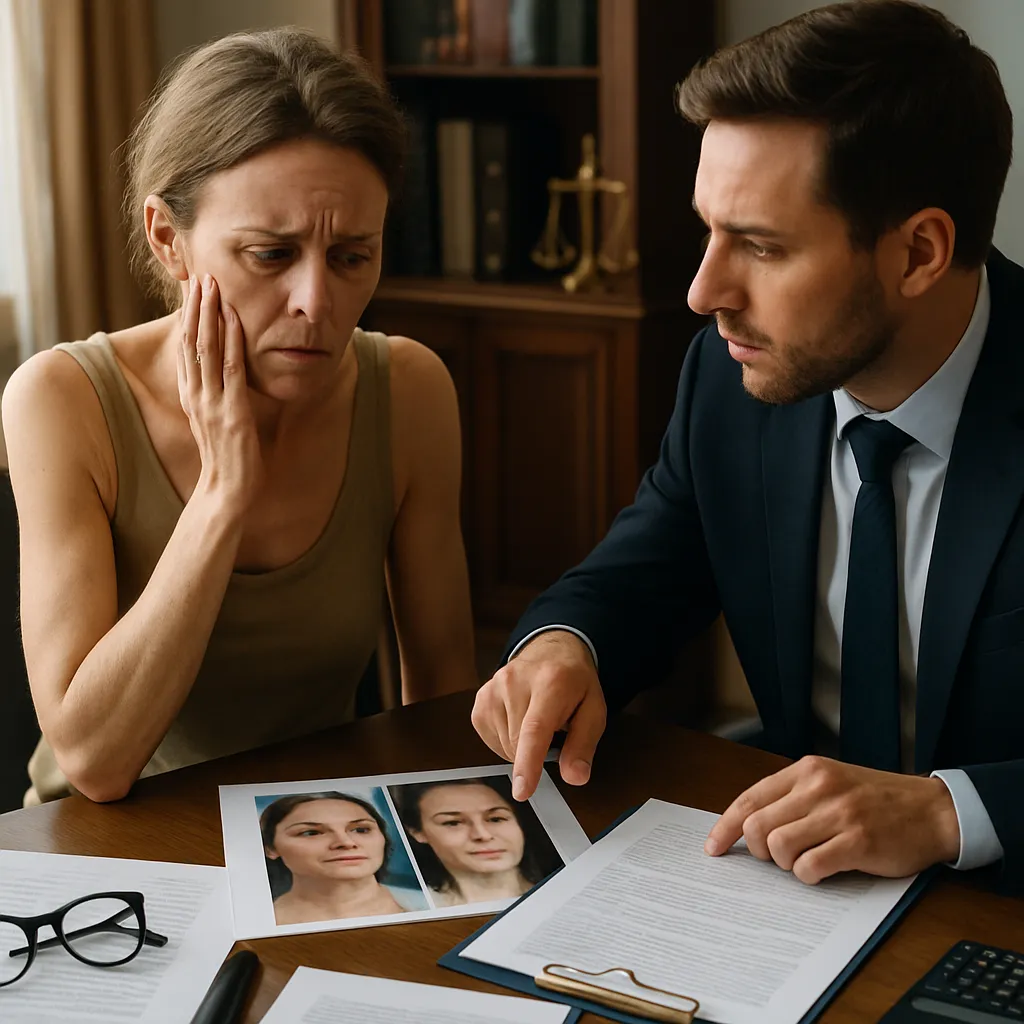 Bichectomía dejó mi cara hundida: cómo demostrar negligencia