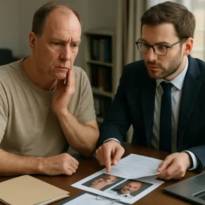 Cirugía facial con asimetría evidente: bases para reclamar