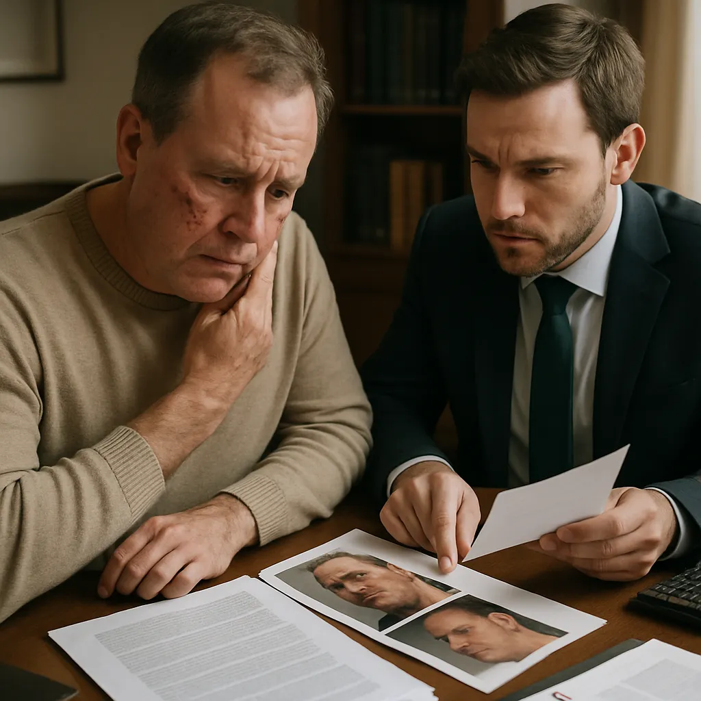 Hemorragia durante cirugía facial no controlada: negligencia grave