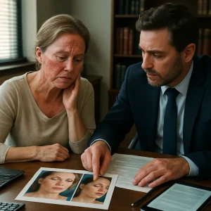 Quemaduras químicas en peeling profundo: reclamación