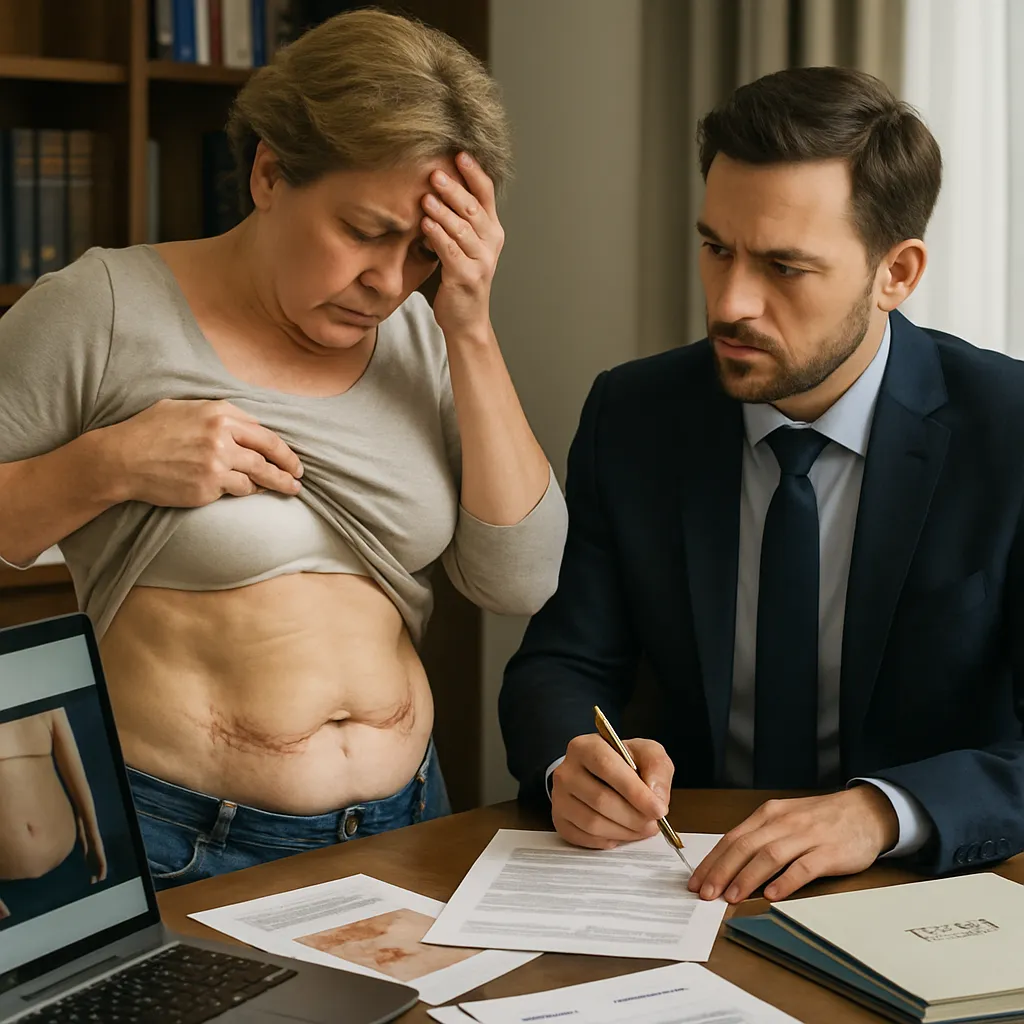 Abdominoplastia requirió segunda cirugía: primera mal hecha