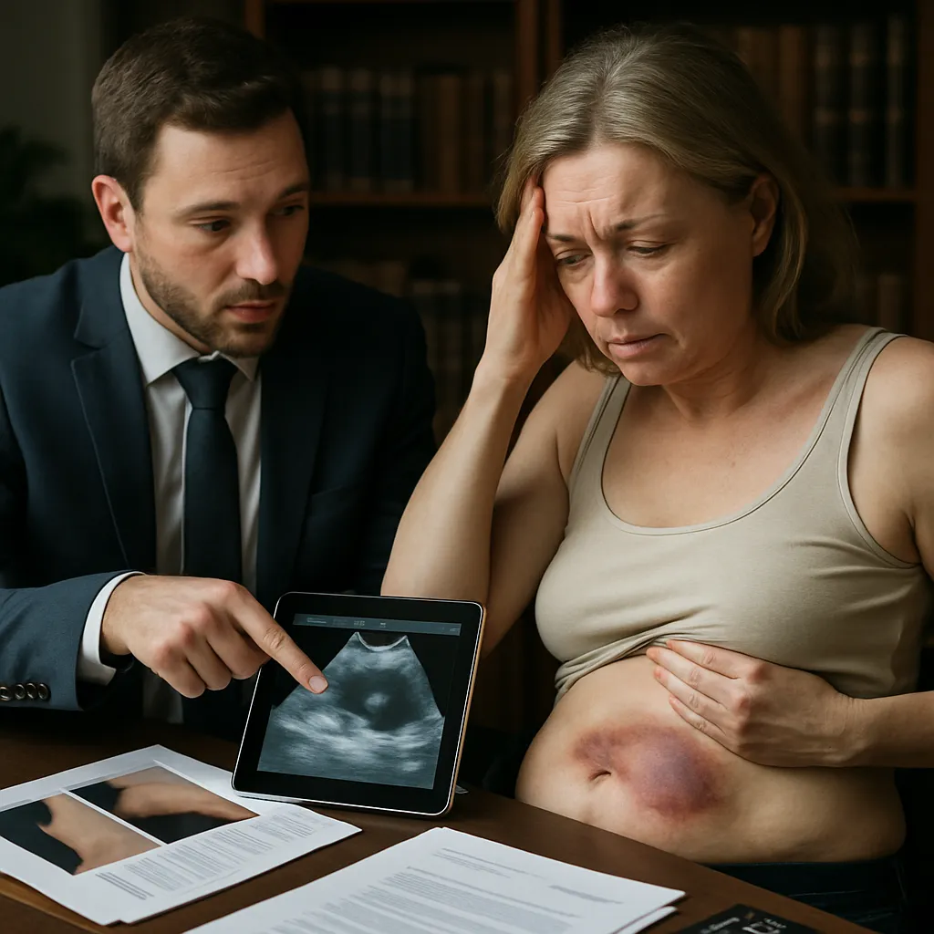 Ecografía muestra daño interno tras liposucción: prueba objetiva