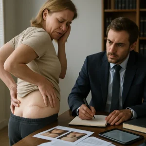 Implantes de glúteos se rompieron: calidad deficiente