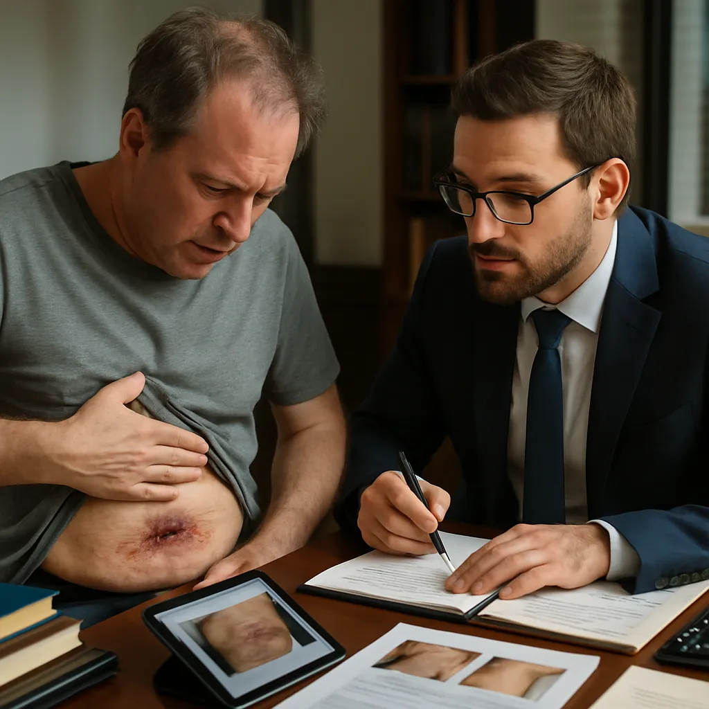 Infección profunda tras cirugía de contorno: esterilización inadecuada