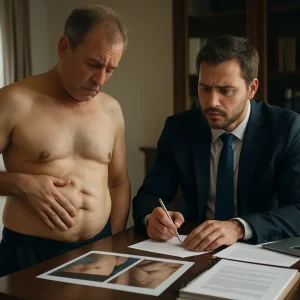 Liposucción causó deformidad permanente: sobreaspiración