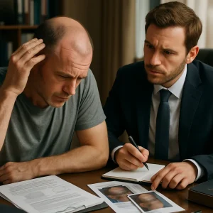 Alopecia cicatricial post-trasplante: técnica traumática