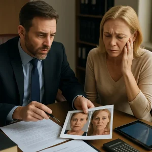 Botox aplicado en músculo equivocado: error técnico