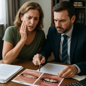 Carillas dentales se cayeron al mes: adhesión deficiente