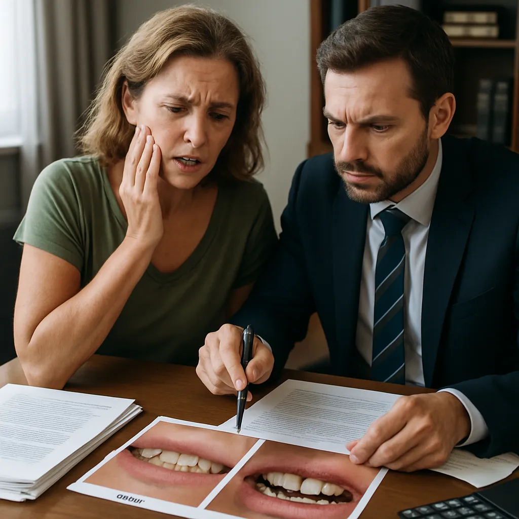 Carillas dentales se cayeron al mes: adhesión deficiente