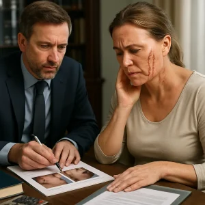 Cicatrices queloides por láser facial: profundidad excesiva