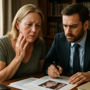 Hinchazón crónica tras relleno de ácido: reacción no resuelta