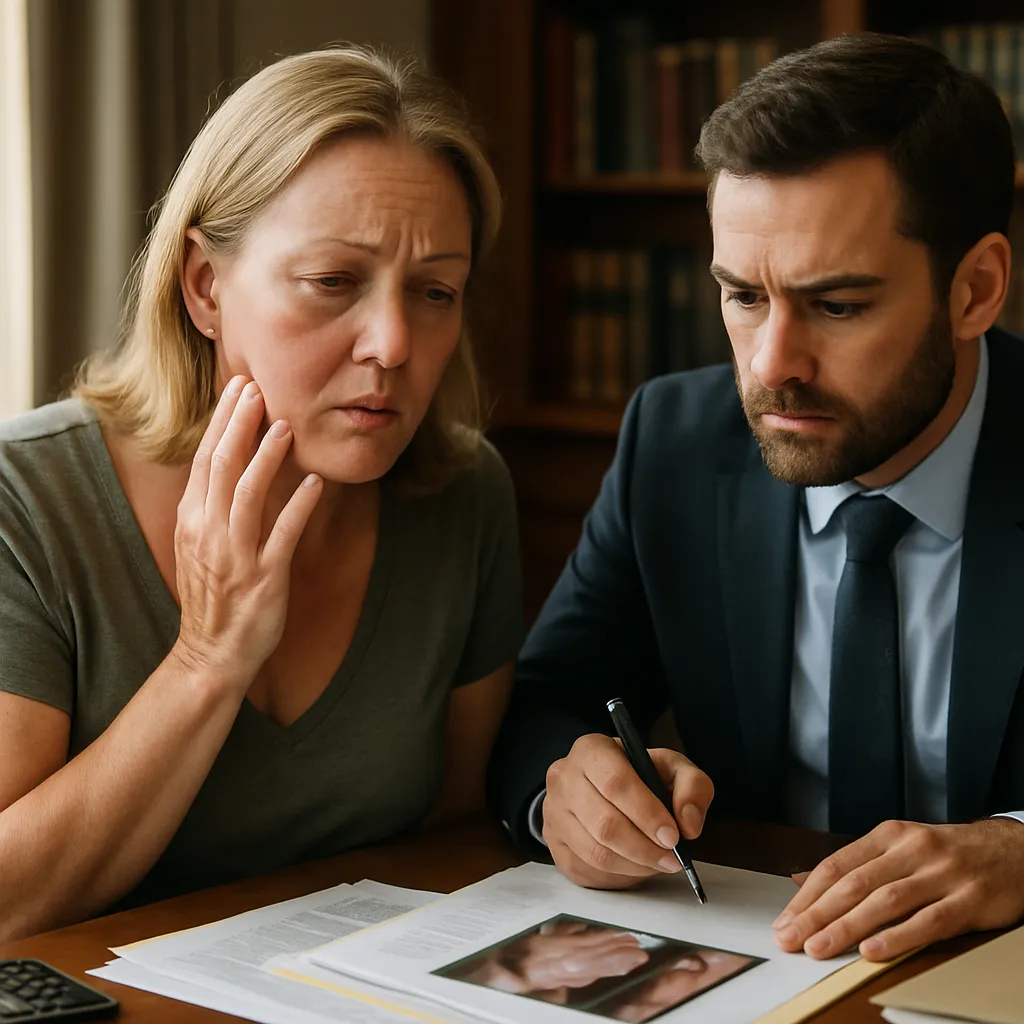 Hinchazón crónica tras relleno de ácido: reacción no resuelta