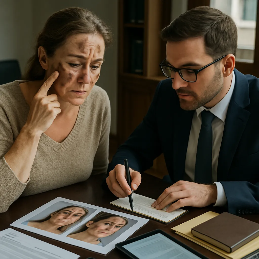 IPL dejó manchas oscuras en mi cara: filtro incorrecto