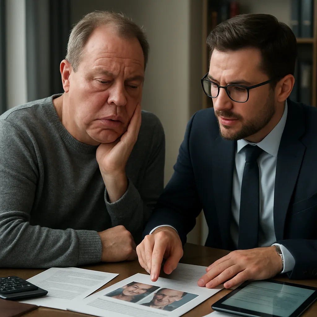 Inyección excesiva deformó mis proporciones faciales