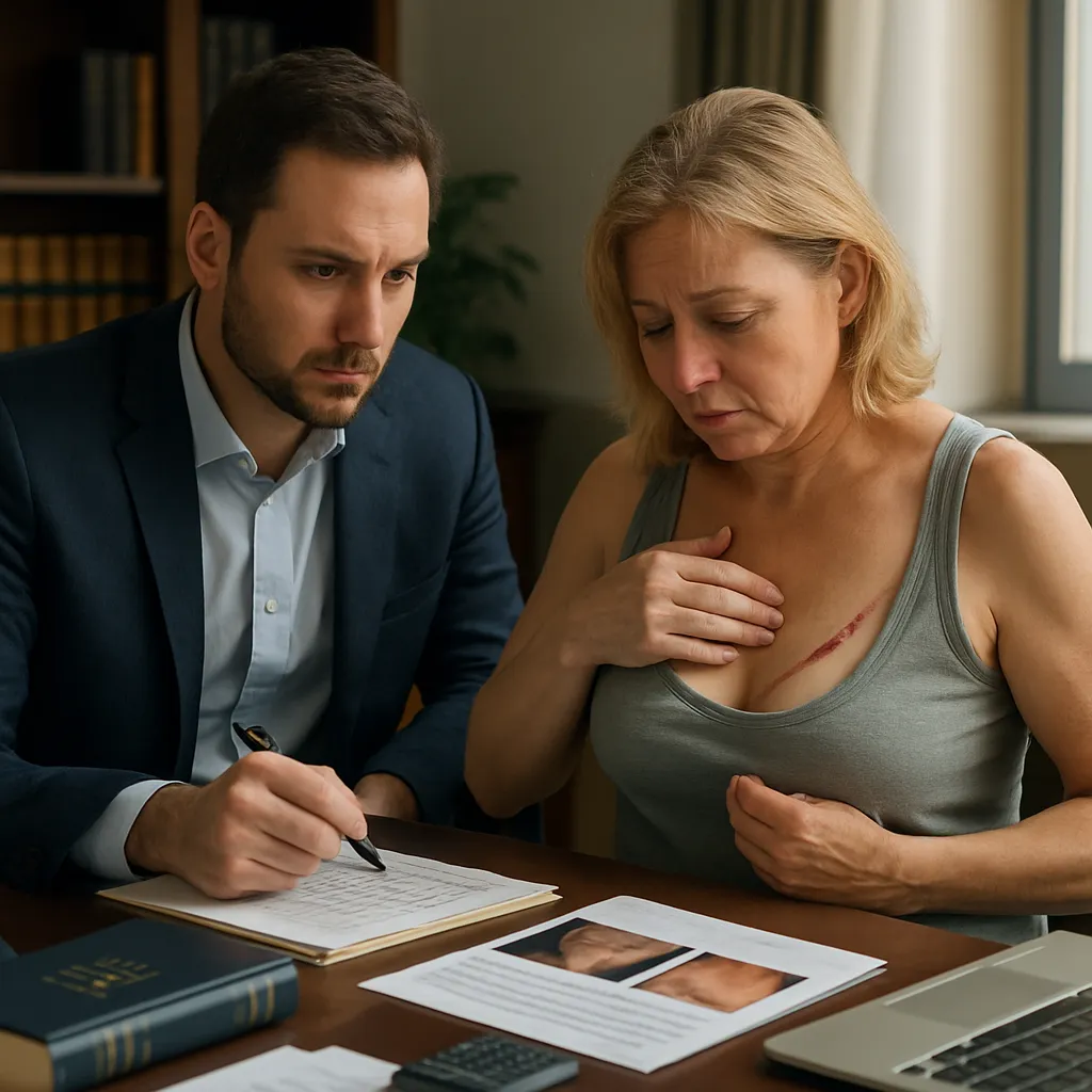 Láser perforó mi piel: potencia no ajustada