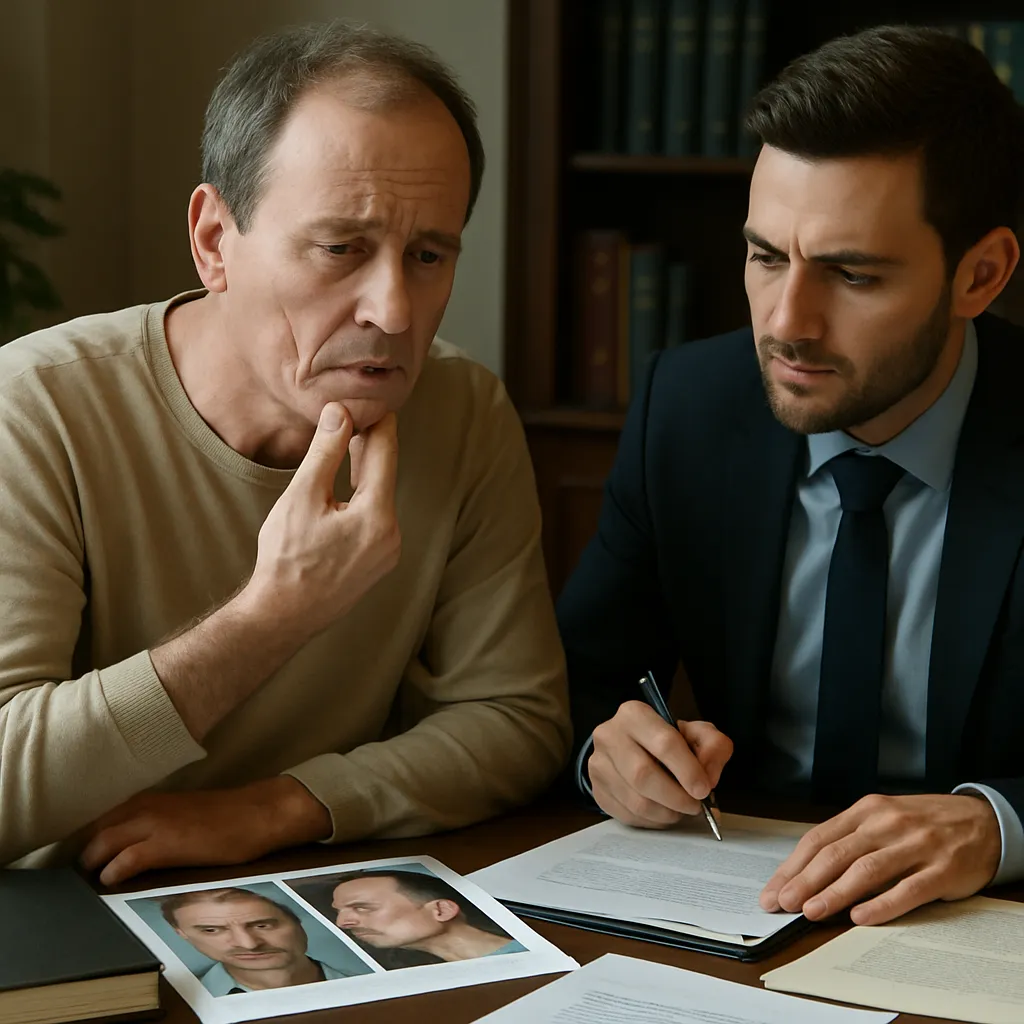 Lesión de nervio facial durante inyección: secuela permanente