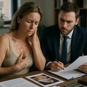 Manchas blancas permanentes tras láser: melanocitos destruidos