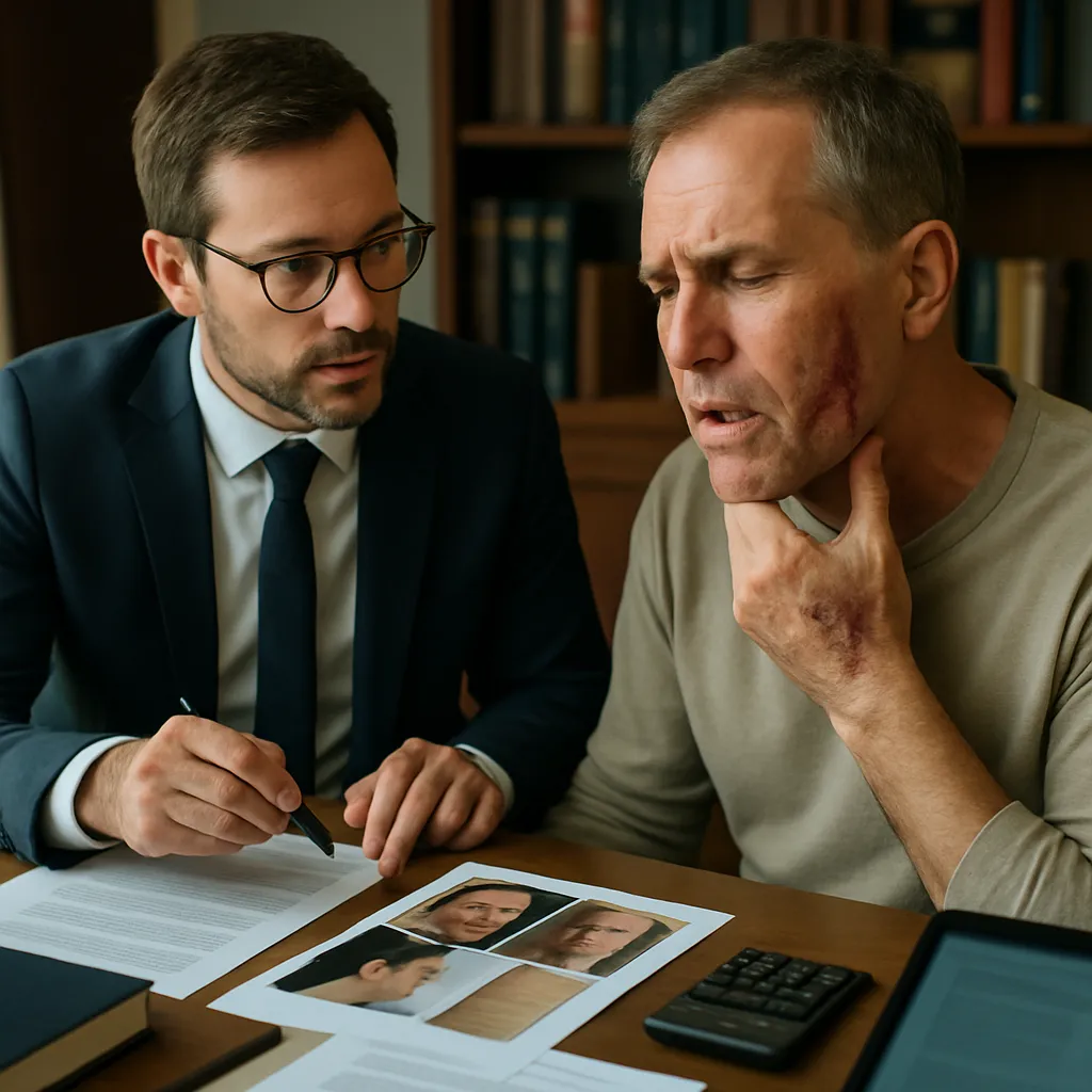 Mandíbula fracturada en extracción dental: fuerza excesiva