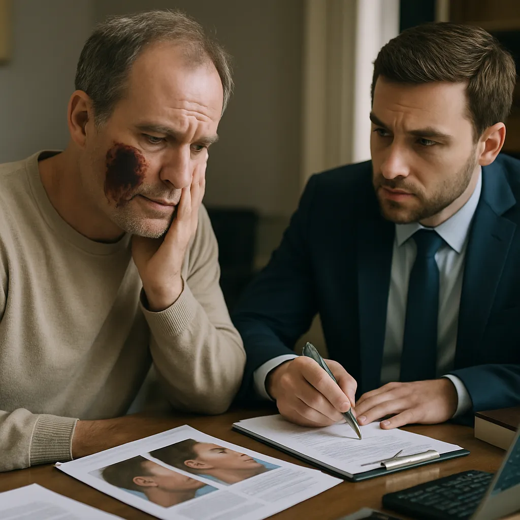 Necrosis facial por relleno en arteria: técnica peligrosa