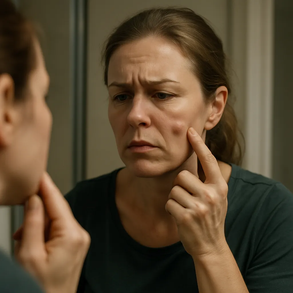 Nódulos duros permanentes tras relleno: técnica superficial