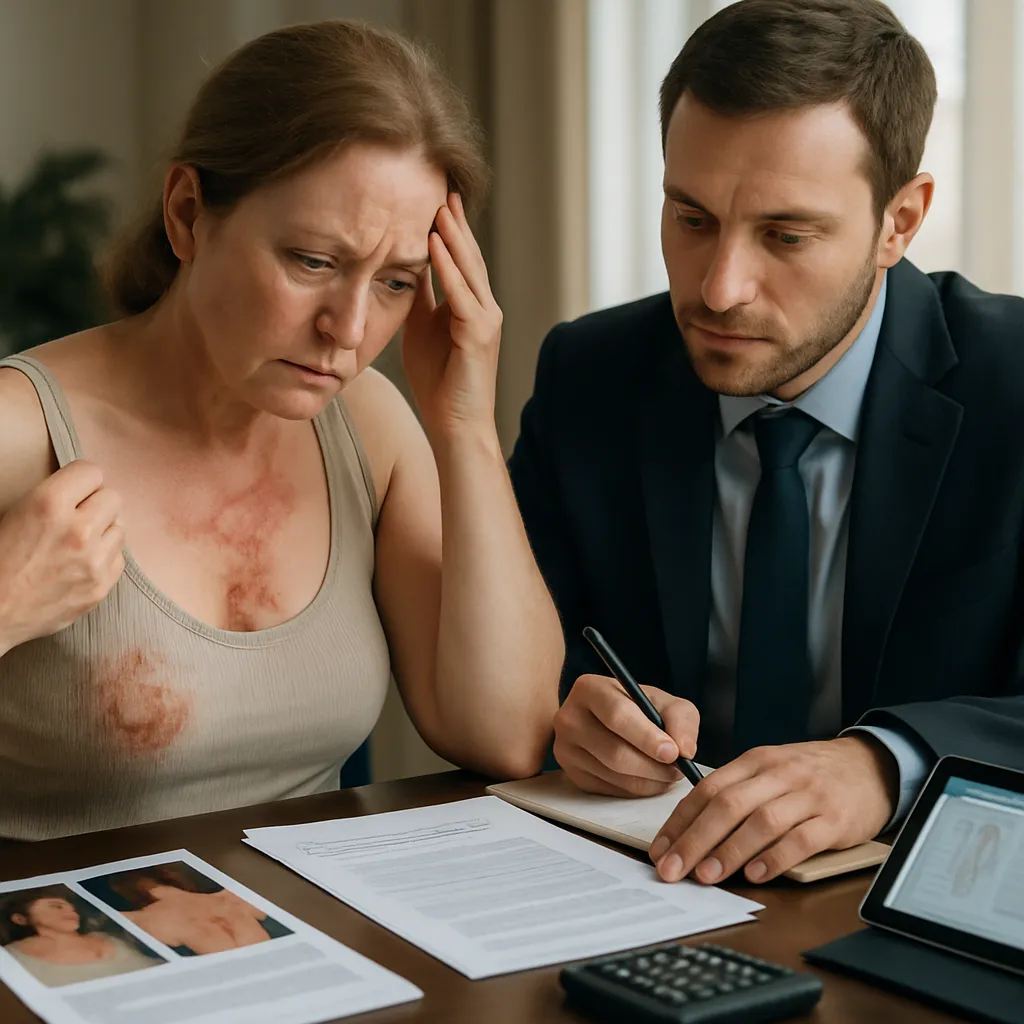 Quemaduras por láser doméstico en clínica: equipo no profesional