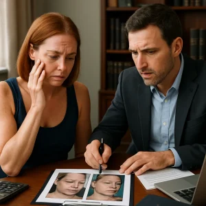 Relleno en consultorio sin equipo de emergencia: instalación inadecuada