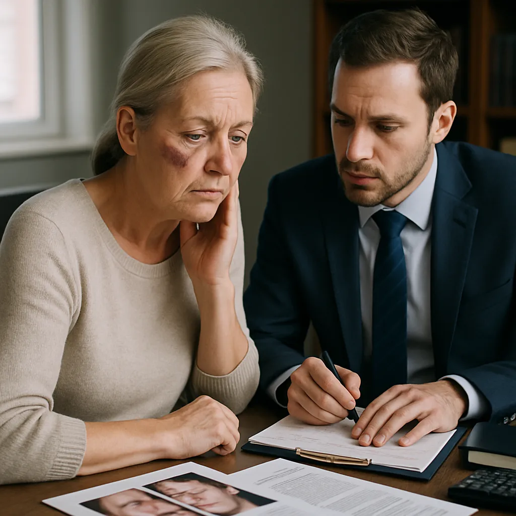 Relleno inyectado en arteria facial: complicación gravísima