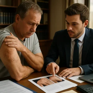 Zona donante sobreexplotada: extracción excesiva visible