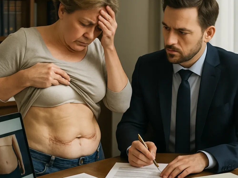 Abdominoplastia requirió segunda cirugía: primera mal hecha