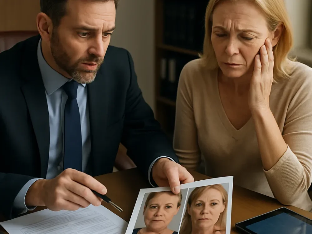 Botox aplicado en músculo equivocado: error técnico