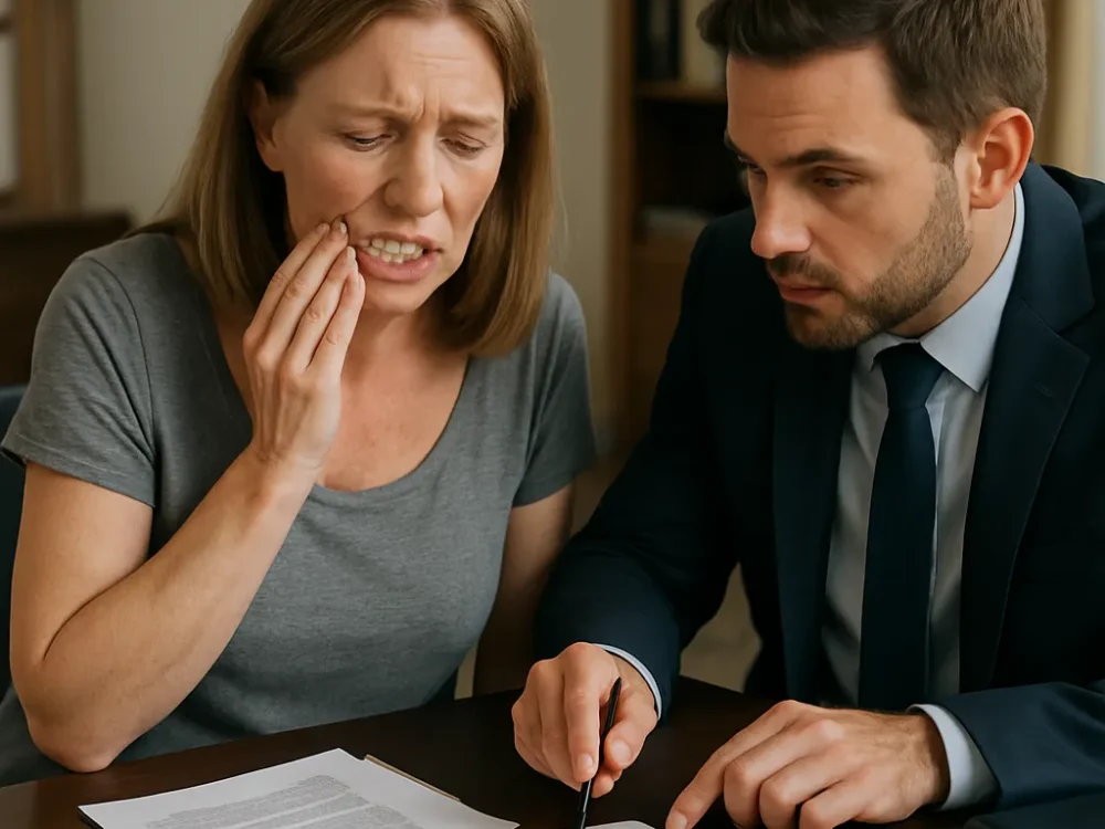 Carillas de color inadecuado: selección errónea