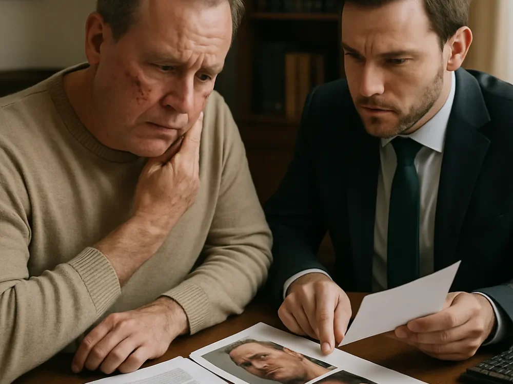 Hemorragia durante cirugía facial no controlada: negligencia grave