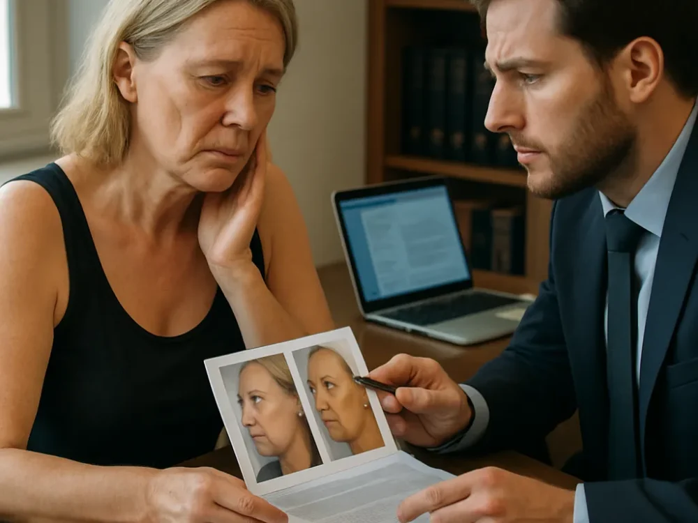 Implantes faciales se desplazaron de lugar: responsabilidad