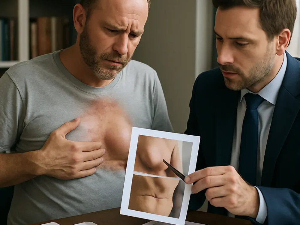 Infección por implantes contaminados de fábrica: producto defectuoso