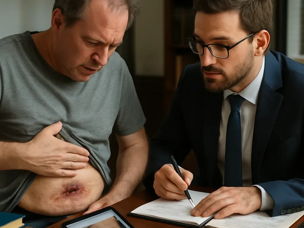 Infección profunda tras cirugía de contorno: esterilización inadecuada