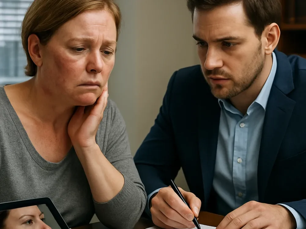 Inflamación facial crónica tras lifting: cuándo es mala praxis