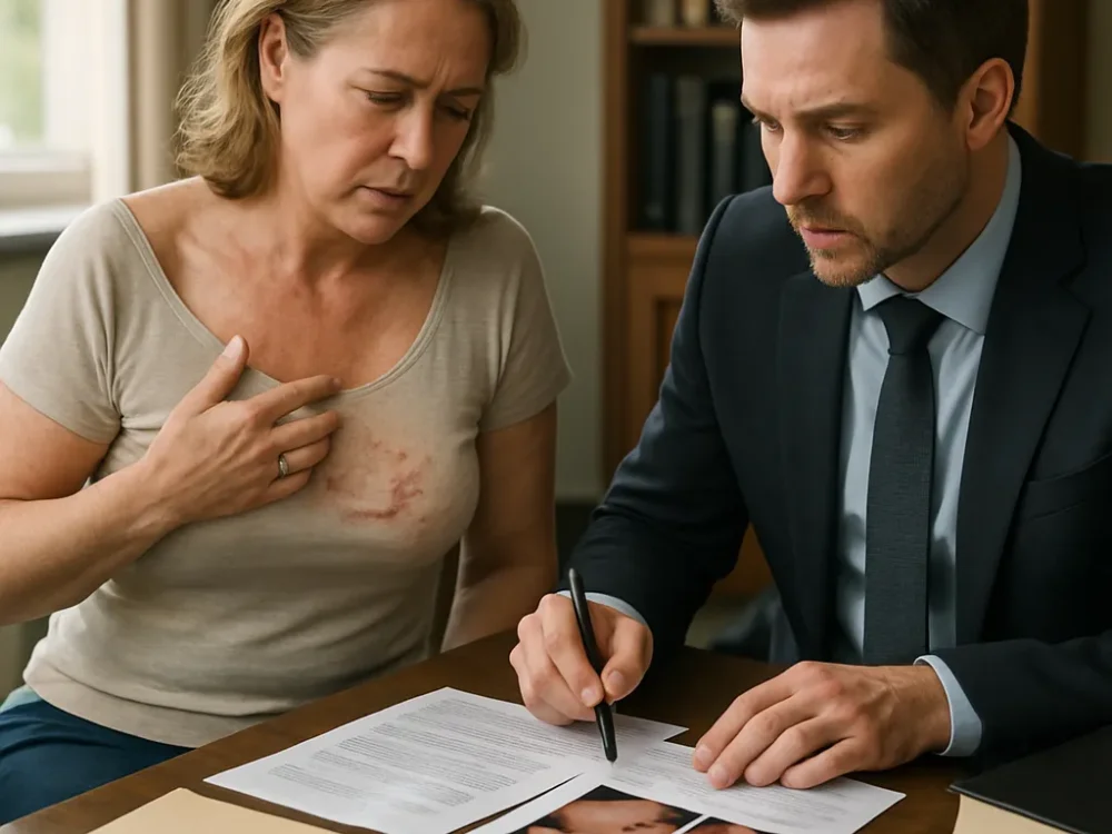 Inyección de grasa propia con necrosis: técnica de injerto deficiente