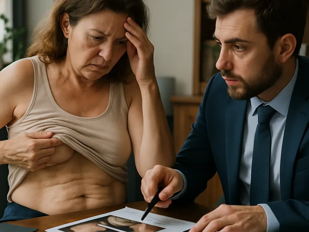 Liposucción causó depresión severa: daño estético y psicológico