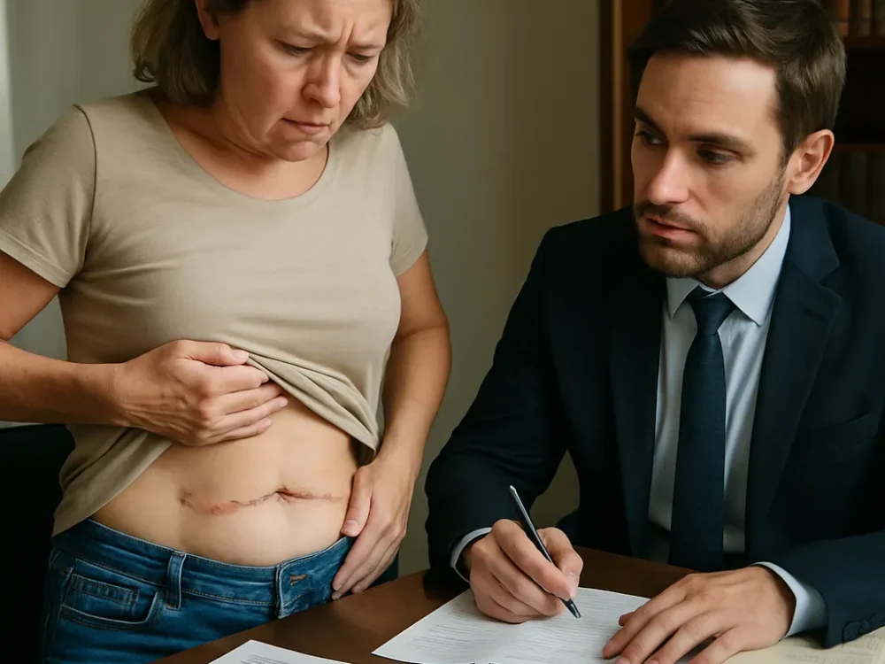 Liposucción perforó mi intestino: emergencia quirúrgica