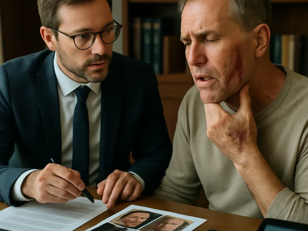 Mandíbula fracturada en extracción dental: fuerza excesiva