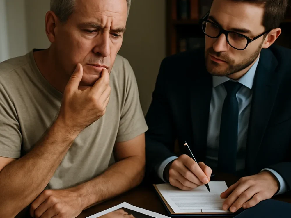 Parestesia permanente en labio: implante tocó nervio