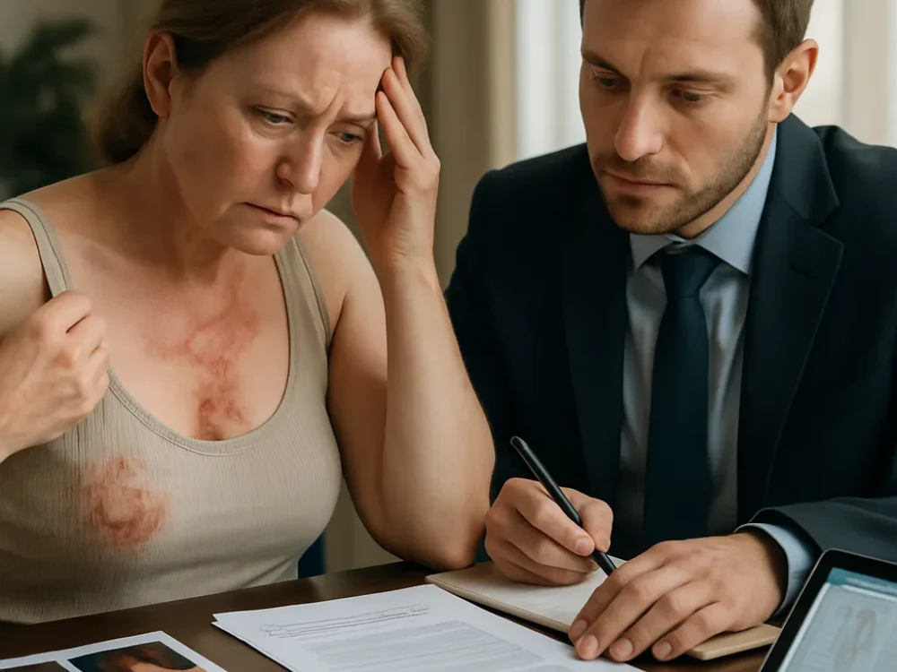 Quemaduras por láser doméstico en clínica: equipo no profesional